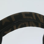 FENDI Zucca Canvas Hand Bag Black Brown65271