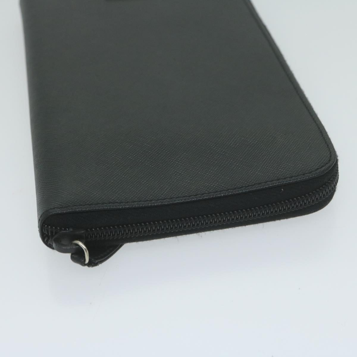 PRADA Long Wallet Leather Black  65278A