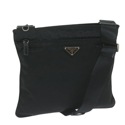 PRADA Shoulder Bag Nylon Black  65298