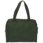 PRADA Hand Bag Nylon Khaki  65371