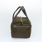 PRADA Hand Bag Nylon Khaki  65372
