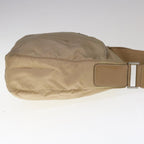 PRADA Shoulder Bag Nylon Beige  65373