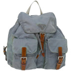 PRADA Backpack Nylon Light Blue  65375