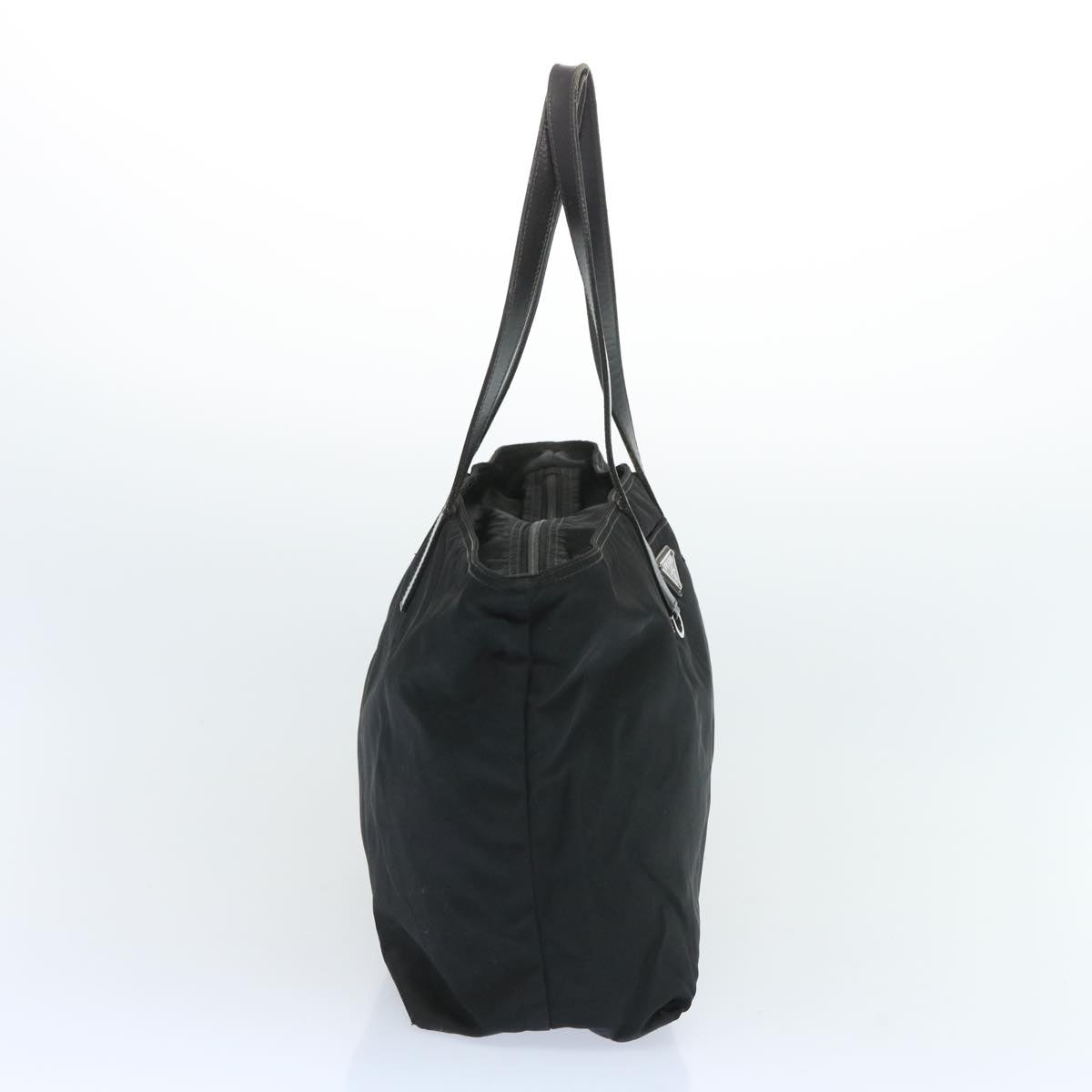 PRADA Tote Bag Nylon Black  65377