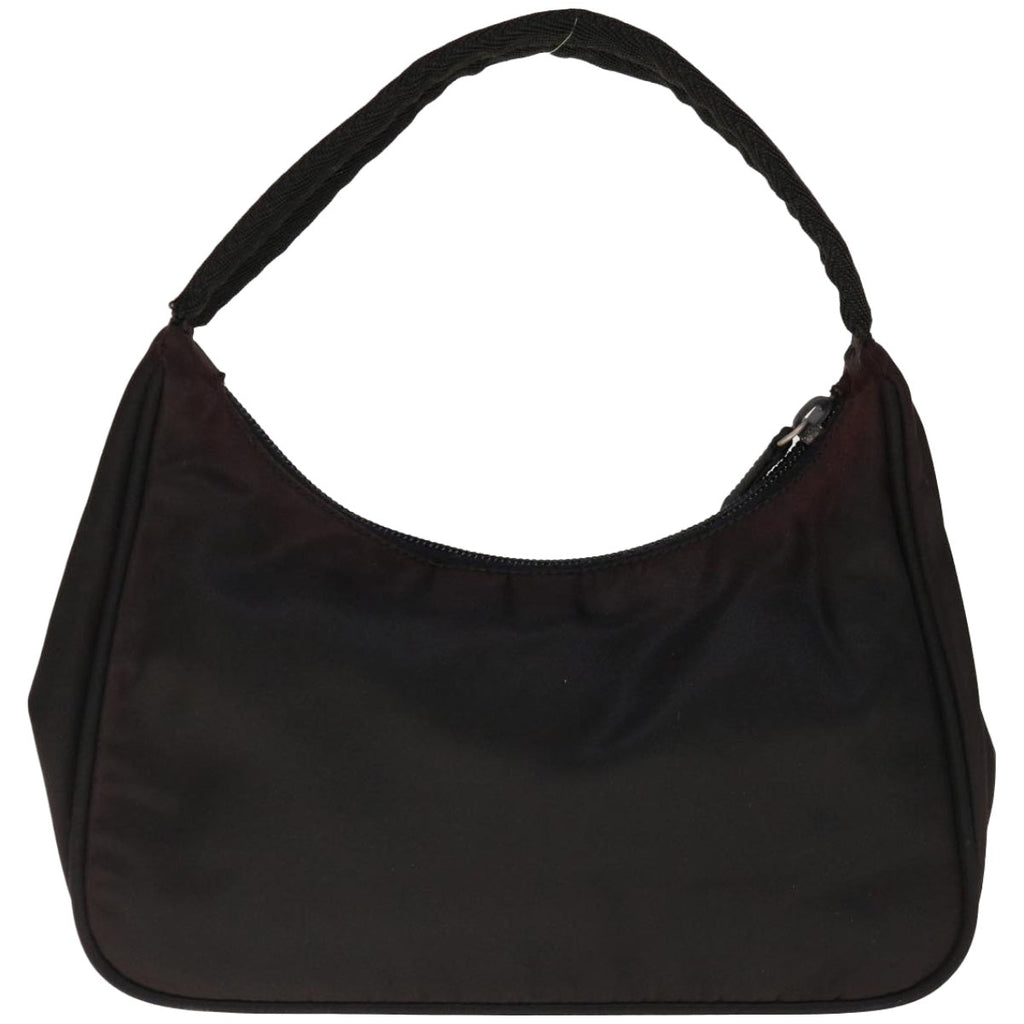 PRADA Hand Pouch Nylon Black  65379