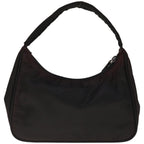 PRADA Hand Pouch Nylon Black  65379
