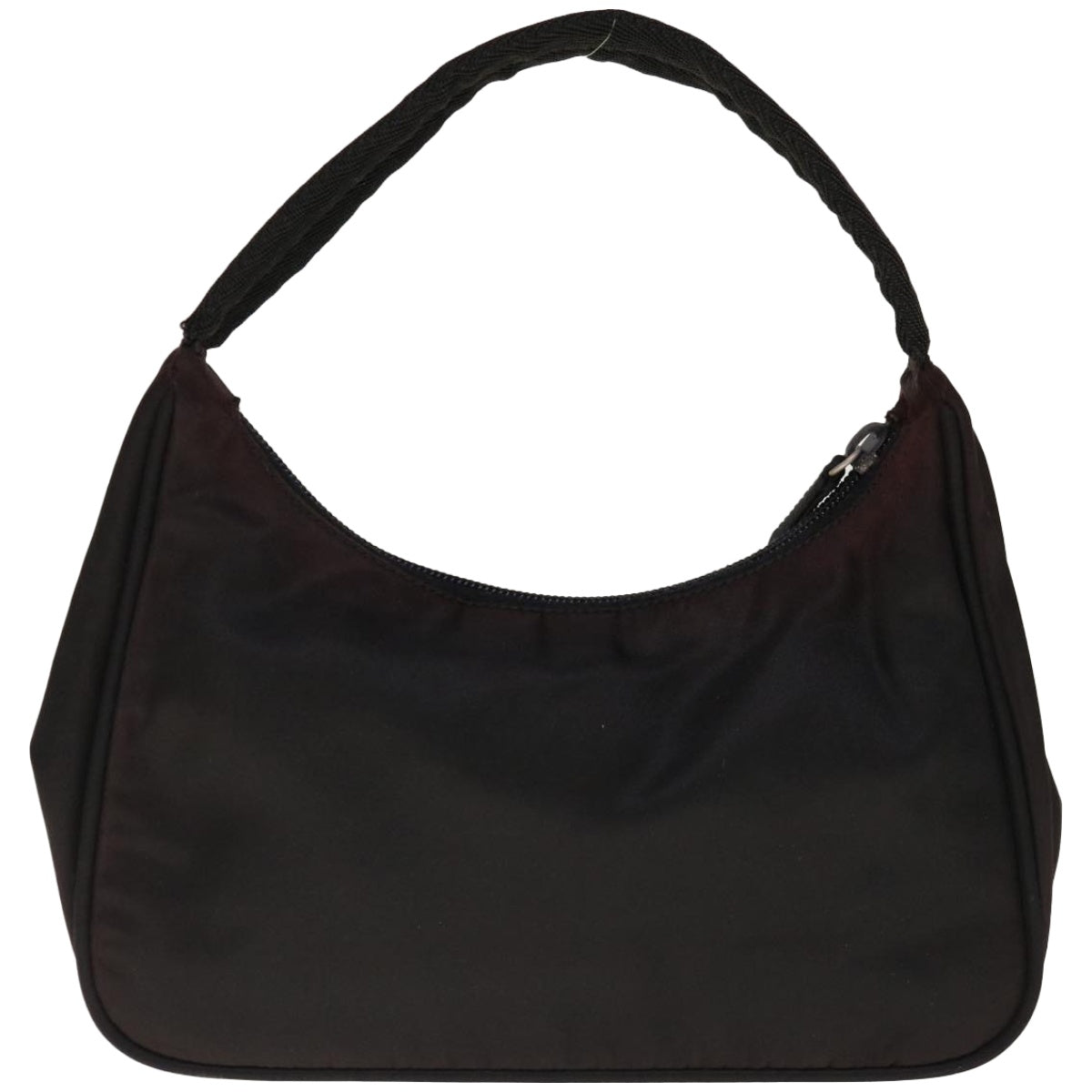 PRADA Hand Pouch Nylon Black  65379