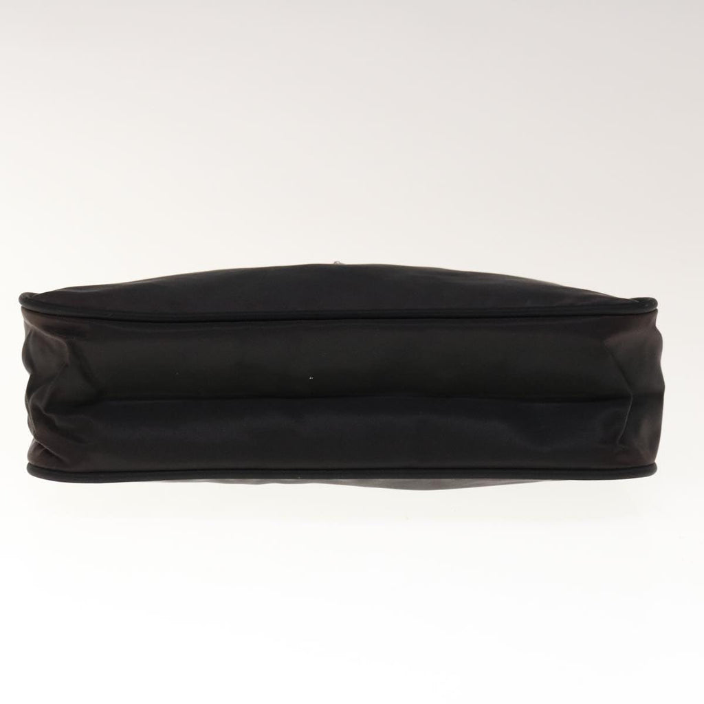 PRADA Hand Pouch Nylon Black  65379