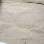 FENDI Zucchino Canvas Shoulder Bag Beige65408