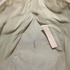 FENDI Zucchino Canvas Shoulder Bag Beige65408