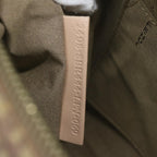 FENDI Zucchino Canvas Shoulder Bag Beige65408