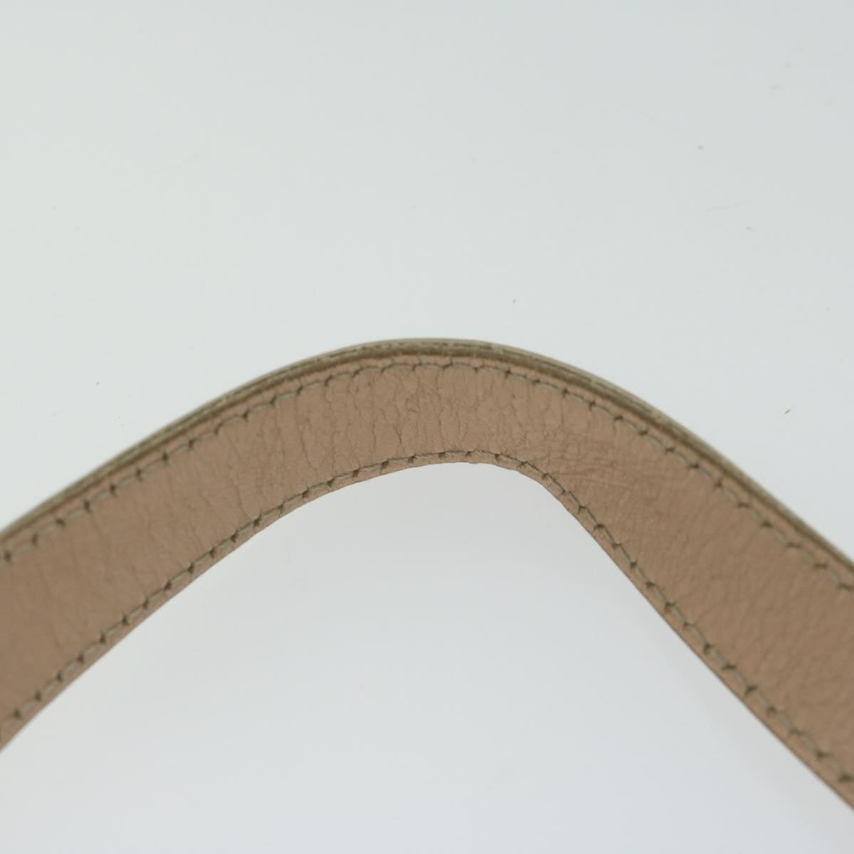 FENDI Zucchino Canvas Shoulder Bag Beige65408
