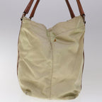 PRADA Tote Bag Nylon Cream  65448
