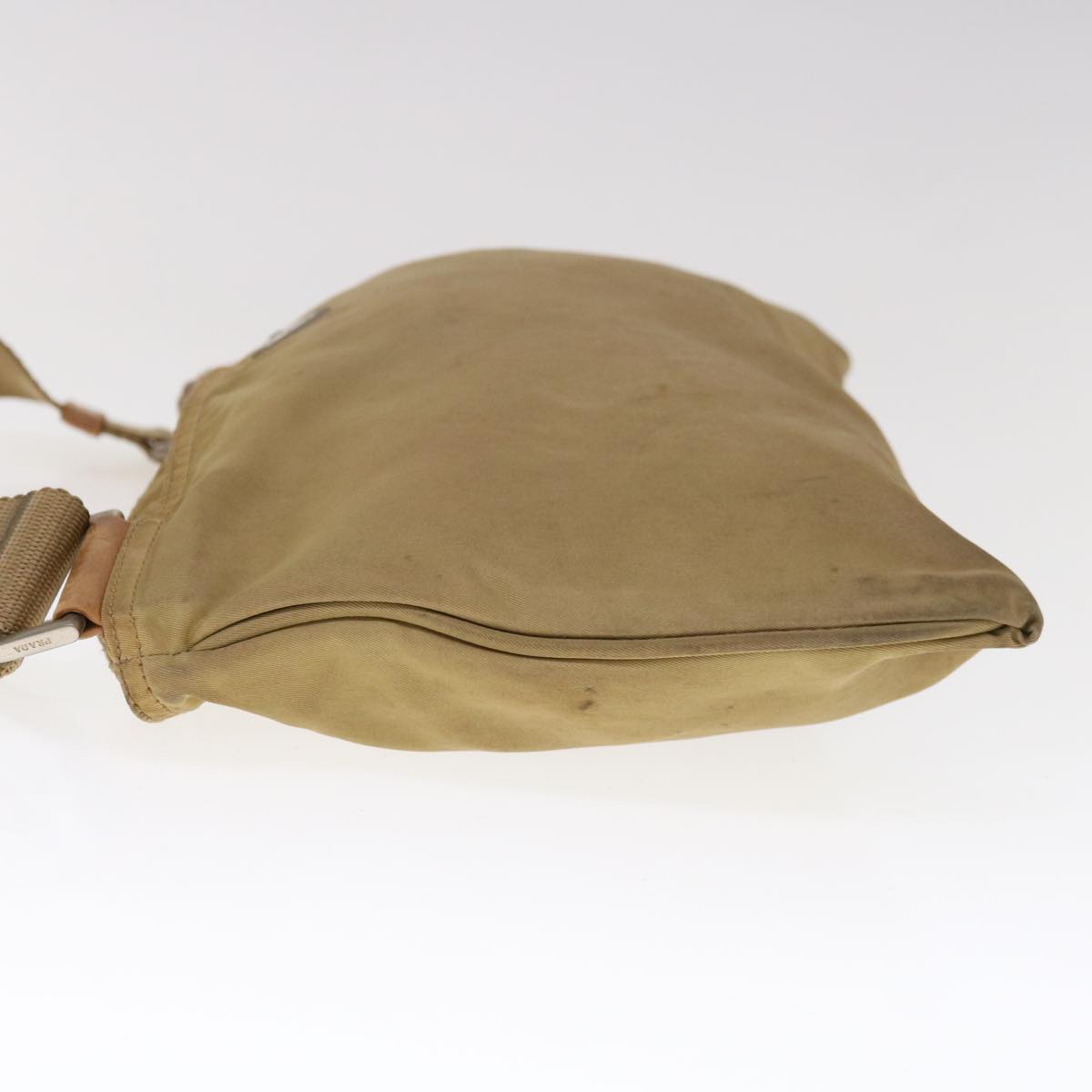 PRADA Shoulder Bag Nylon Beige  65449