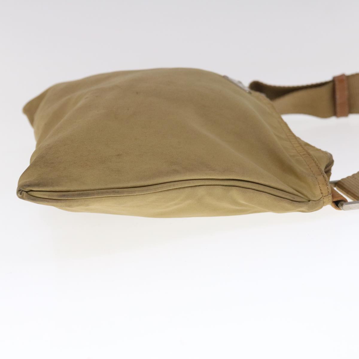 PRADA Shoulder Bag Nylon Beige  65449