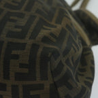 FENDI Zucca Canvas Tote Bag Black Brown65505