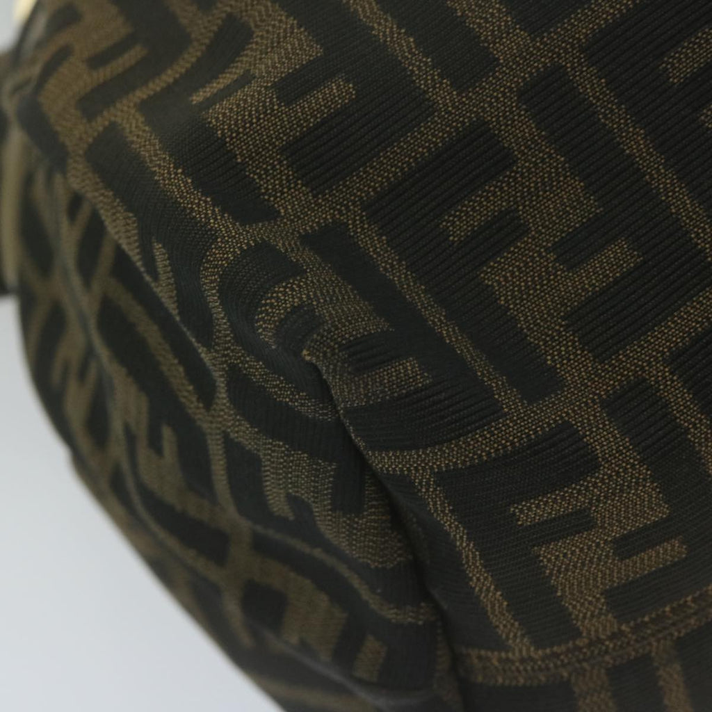 FENDI Zucca Canvas Tote Bag Black Brown65505