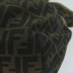 FENDI Zucca Canvas Tote Bag Black Brown65505