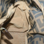 FENDI Zucca Canvas Tote Bag Black Brown65505