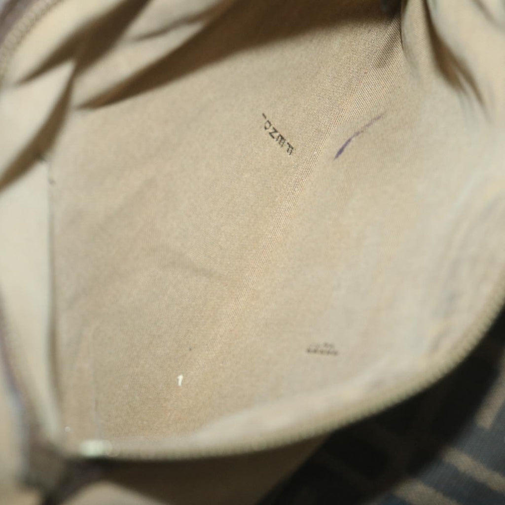 FENDI Zucca Canvas Tote Bag Black Brown65505