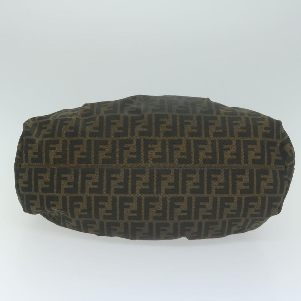 FENDI Zucca Canvas Tote Bag Black Brown65505