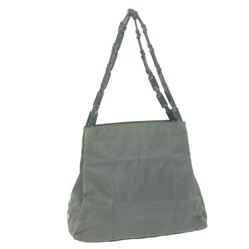 PRADA Tote Bag Nylon Khaki  65507
