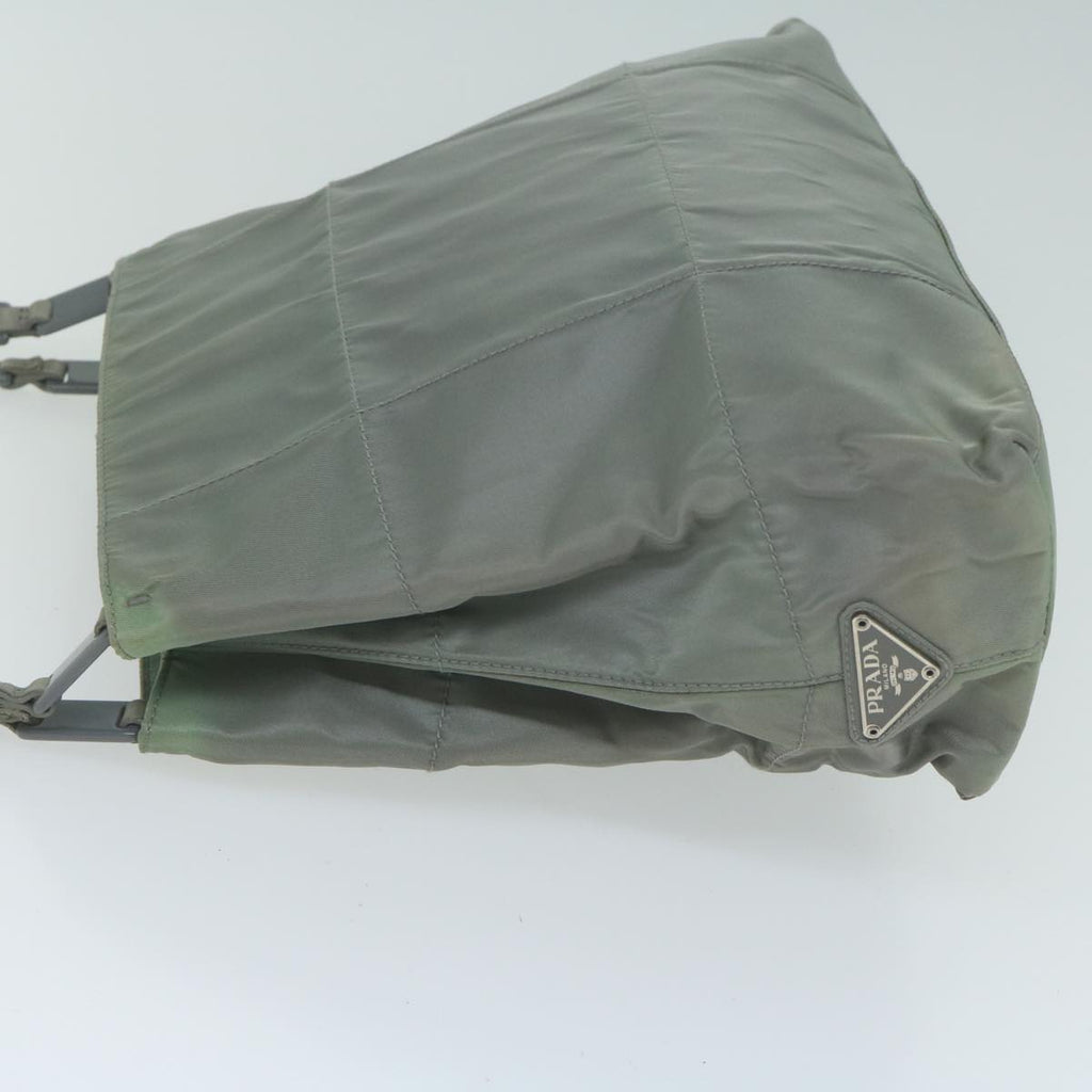 PRADA Tote Bag Nylon Khaki  65507