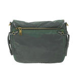 PRADA Shoulder Bag Nylon Khaki  65509