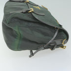 PRADA Shoulder Bag Nylon Khaki  65509