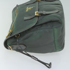 PRADA Shoulder Bag Nylon Khaki  65509