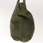 PRADA Tote Bag Nylon Khaki  65512
