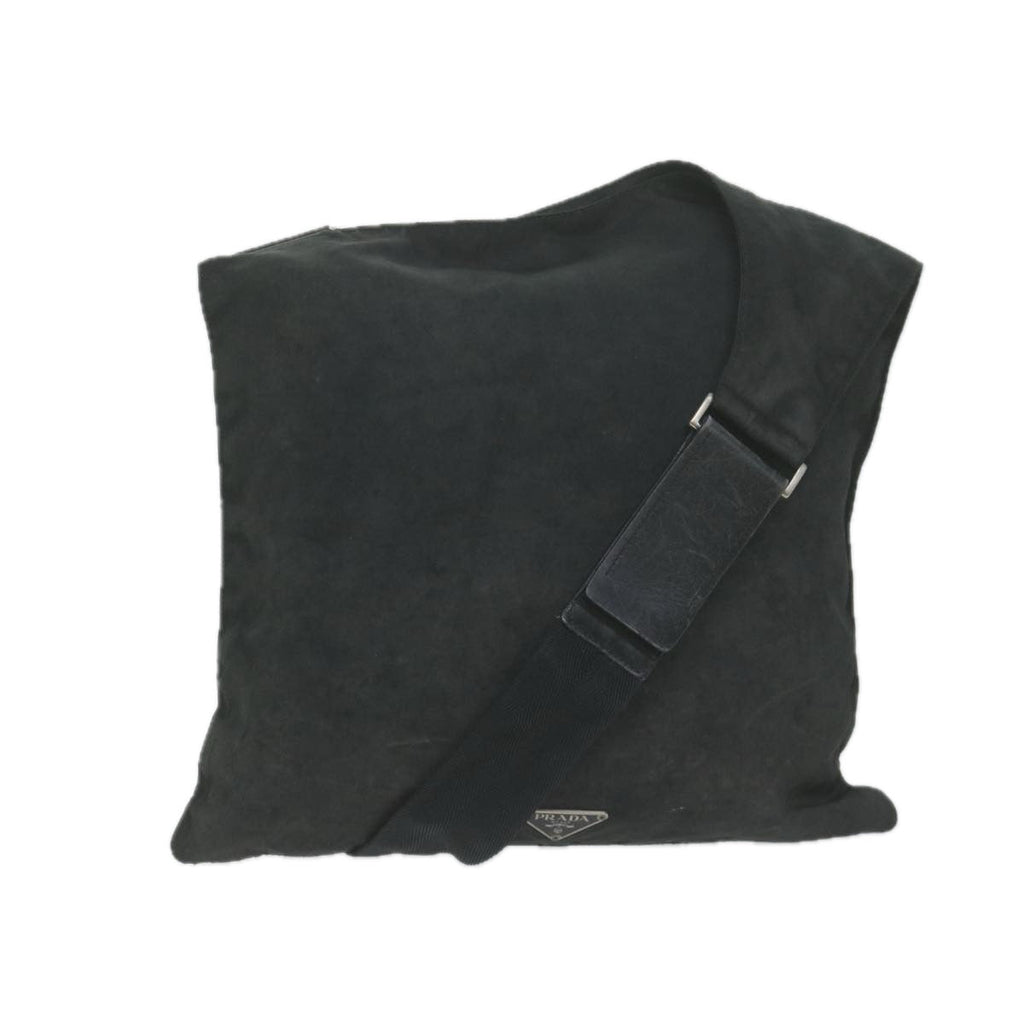 PRADA Shoulder Bag Nylon Black  65513