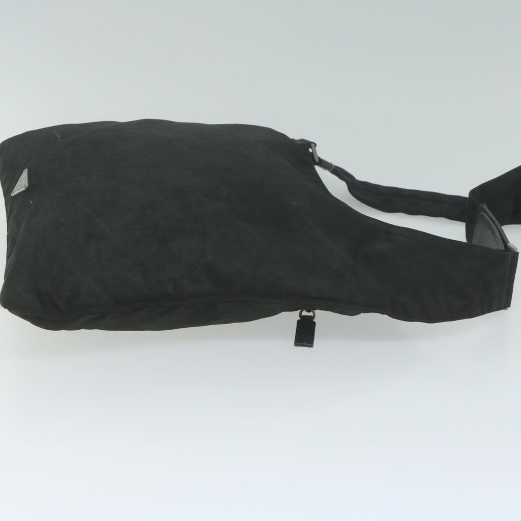 PRADA Shoulder Bag Nylon Black  65513