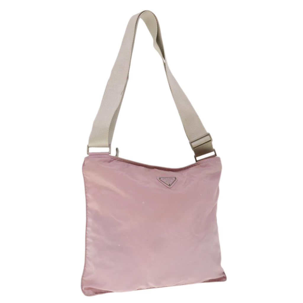 PRADA Shoulder Bag Nylon Pink  65514