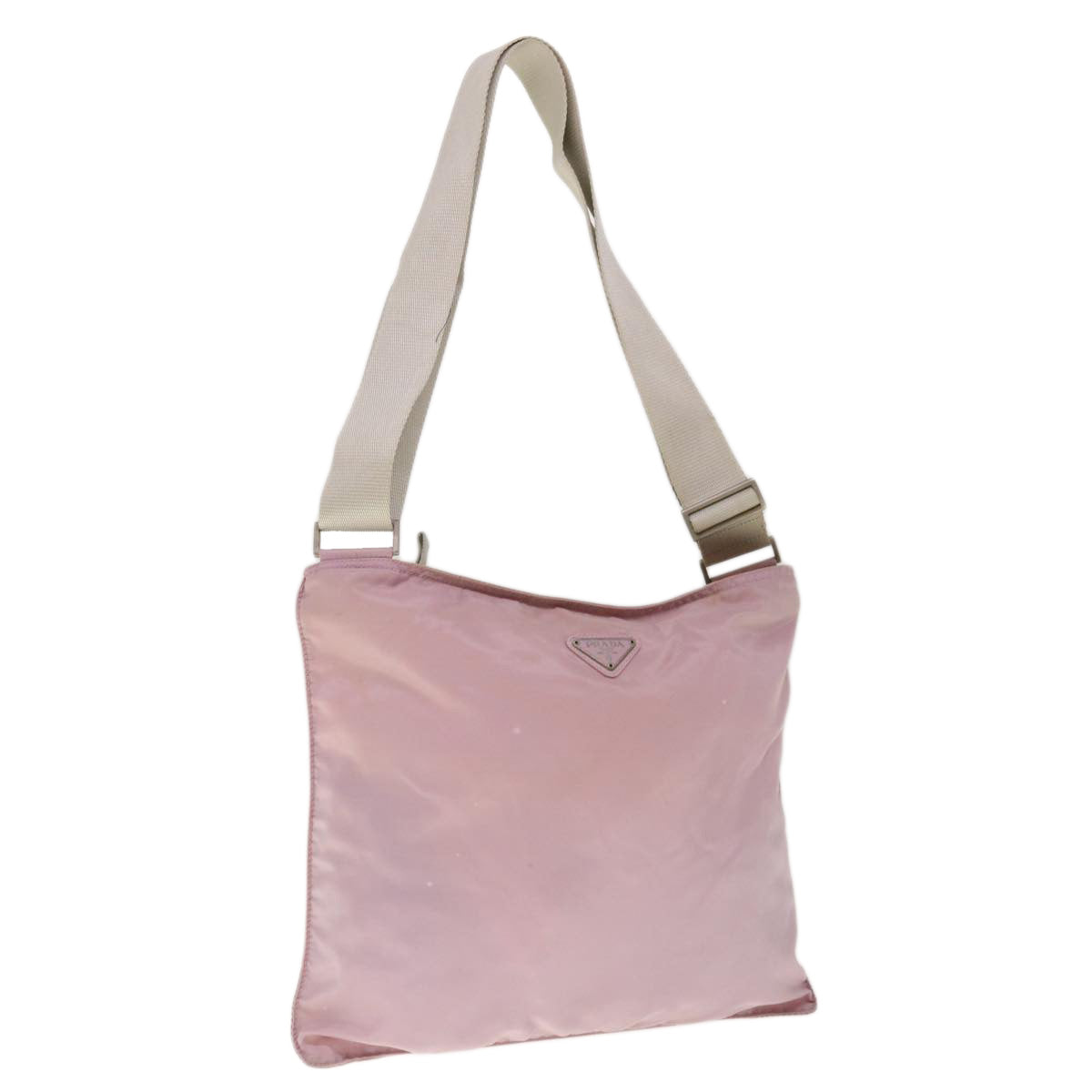 PRADA Shoulder Bag Nylon Pink  65514