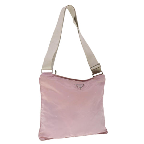 PRADA Shoulder Bag Nylon Pink  65514