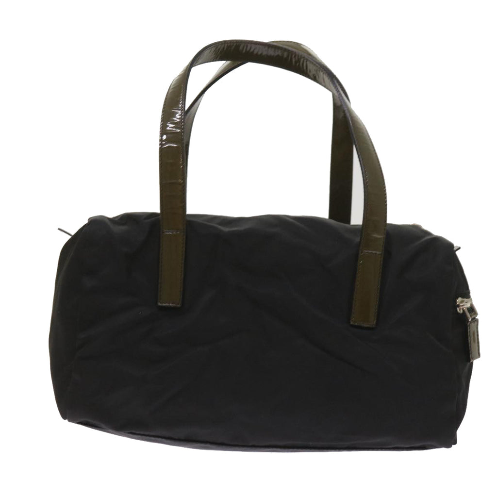 PRADA Hand Bag Nylon Black  65551