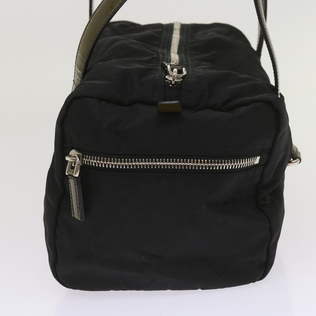 PRADA Hand Bag Nylon Black  65551