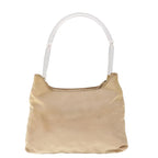 PRADA Shoulder Bag Nylon Beige  65552