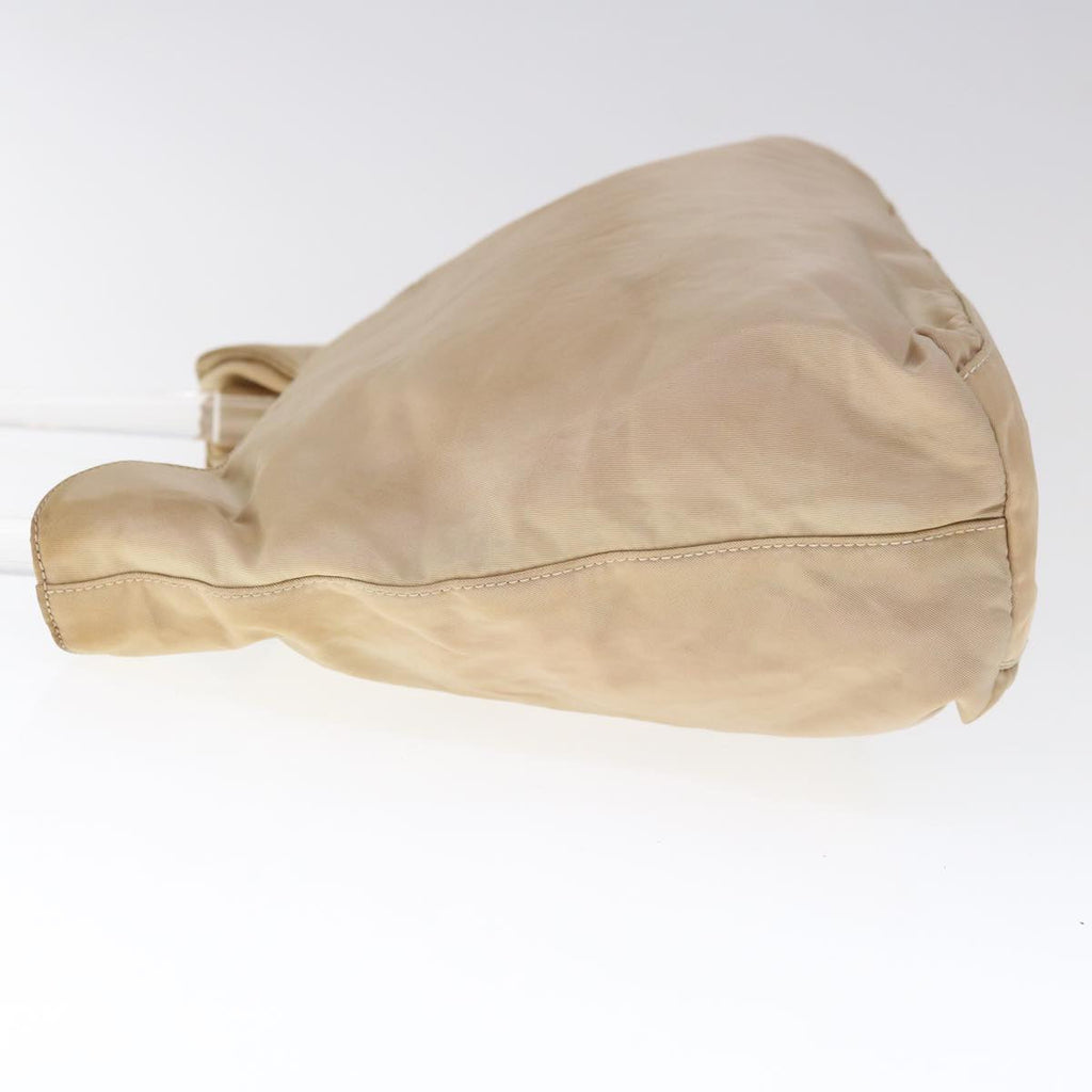 PRADA Shoulder Bag Nylon Beige  65552