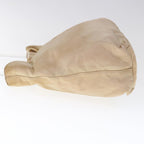 PRADA Shoulder Bag Nylon Beige  65552