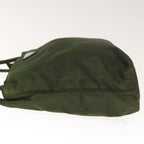 PRADA Hand Bag Nylon Green  65553