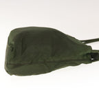 PRADA Hand Bag Nylon Green  65553