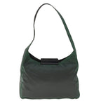 PRADA Shoulder Bag Nylon Green  65557