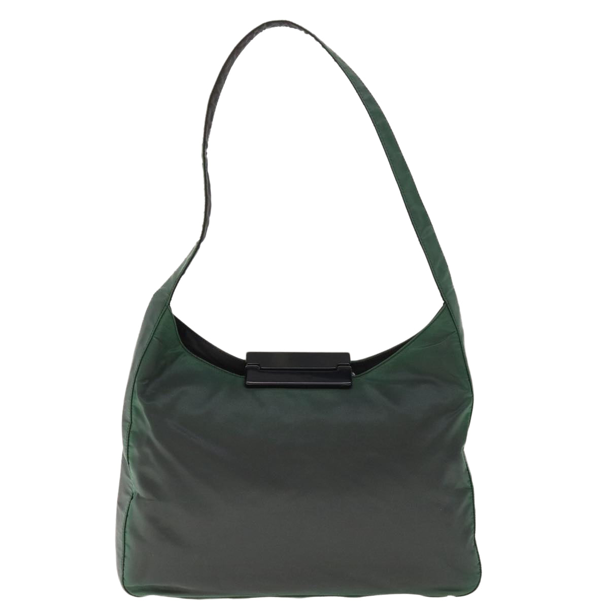 PRADA Shoulder Bag Nylon Green  65557