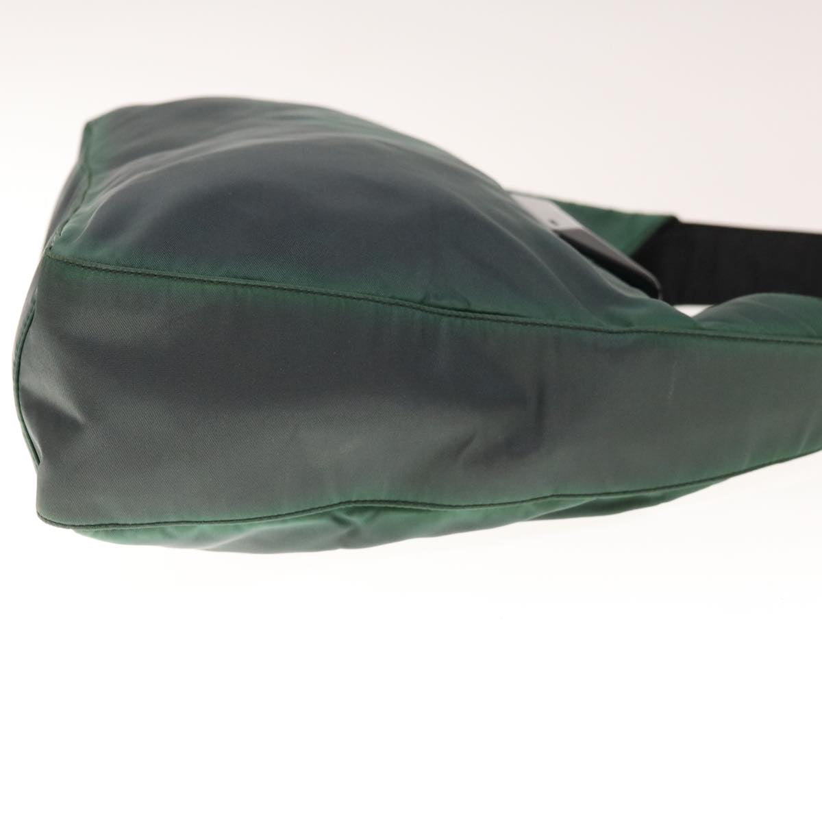 PRADA Shoulder Bag Nylon Green  65557