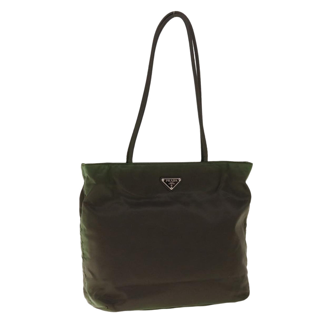PRADA Tote Bag Nylon Khaki  65558