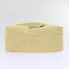 FENDI Mamma Baguette Shoulder Bag Nylon Yellow65559