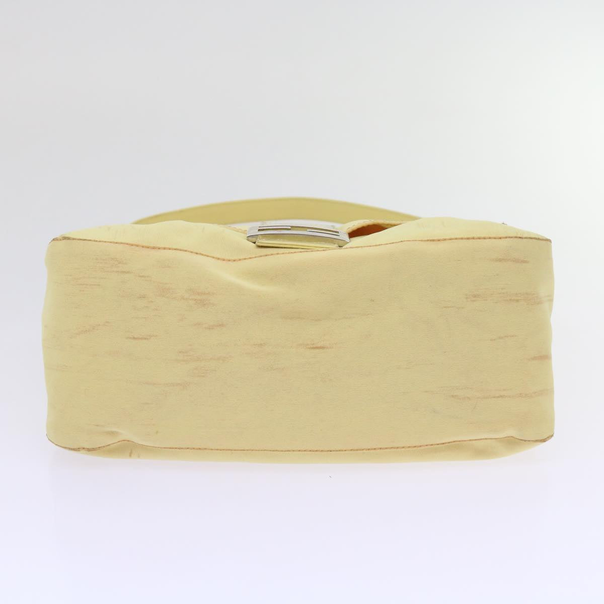 FENDI Mamma Baguette Shoulder Bag Nylon Yellow65559
