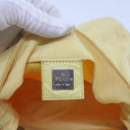 FENDI Mamma Baguette Shoulder Bag Nylon Yellow65559